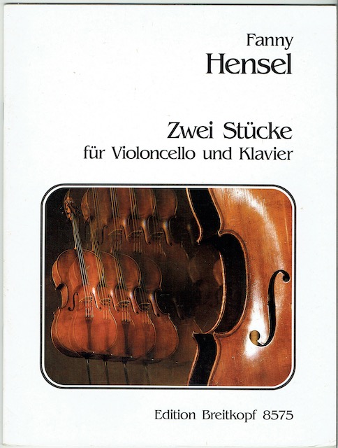 Image for Zwei Stucke Fir Violoncello Und Klavier (Edition Breitkopf 8575)