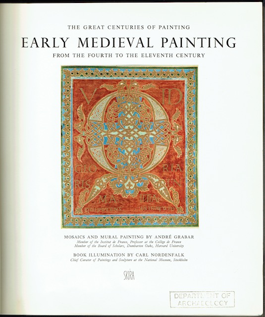 Image for Early Medieval Painting From The Fourth To The Eleventh Century