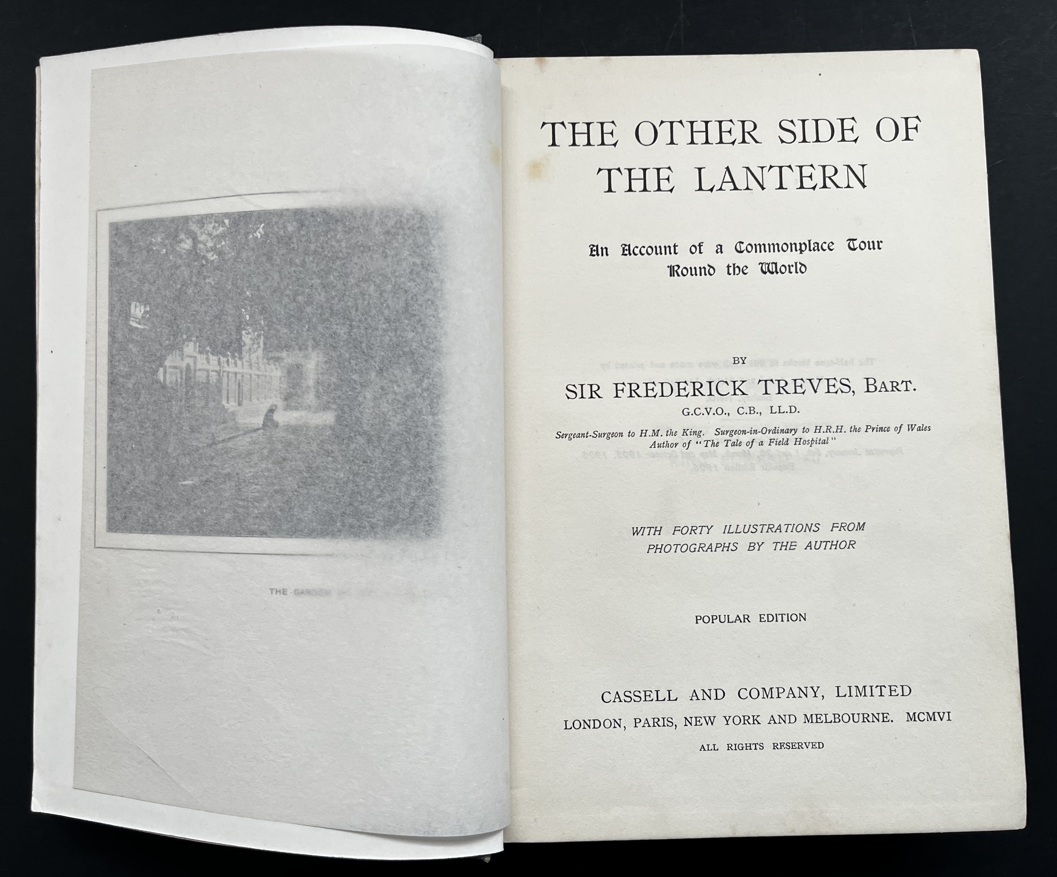 The Other Side Of The Lantern: An Account Of A Commonplace Tour Round The World