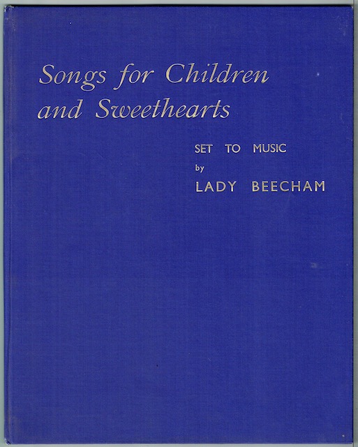 Image for Songs For Children And Sweethearts Set To Music By Lady Beecham