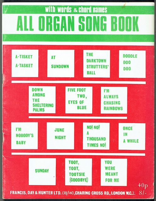 Image for All-Organ Song Book