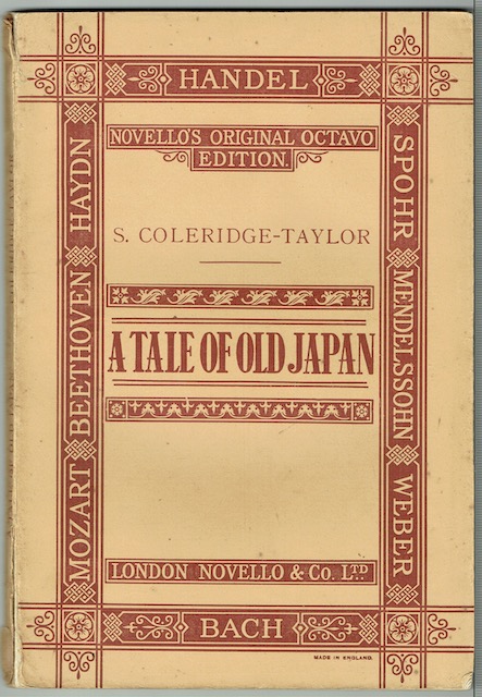 Image for A Tale Of Old Japan: A Cantata For Soli, Chorus And Orchestra: Vocal Score