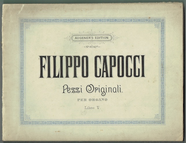 Image for Pezzi Originali Per Organo: Libro V