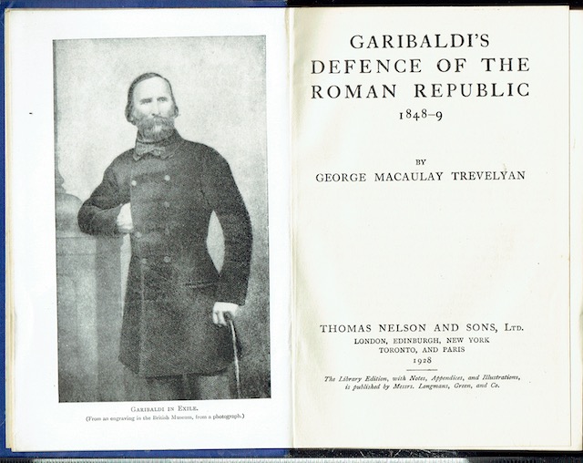 Image for Garibaldi's Defence Of The Roman Republic, 1848-9