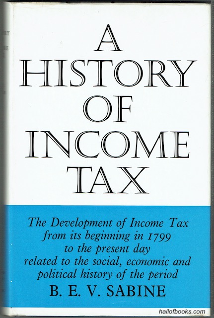Image for A History Of Income Tax