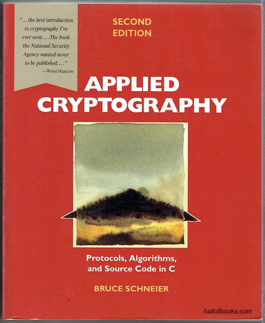 Image for Applied Cryptography, Second Edition: Protocols, Algorithms And Source Code In C