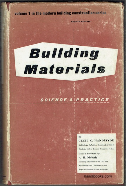 Image for Building Materials: Science & Practice.
