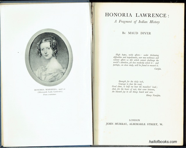 Image for Honoria Lawrence: A Fragment Of Indian History