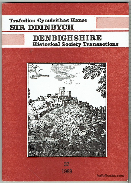 Image for Cymdeithas Hanes Sir Ddinbych - Denbighshire Historical Society: Cyfrol 37 - Volume 37 - 1988