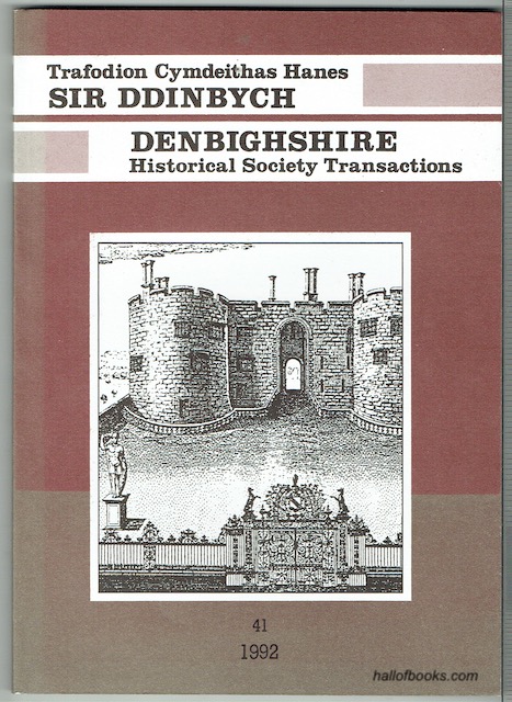 Image for Cymdeithas Hanes Sir Ddinbych - Denbighshire Historical Society: Cyfrol 41 - Volume 41 - 1992
