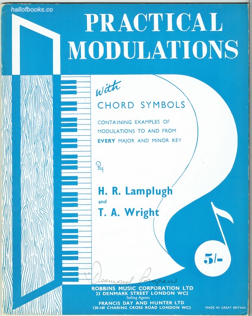 Image for Practical Modulations With Chord Symbols Containing Examples Of Modulations To And From Every Major And Minor Key