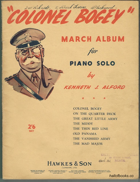 Image for Colonel Bogey March Album For Piano Solo