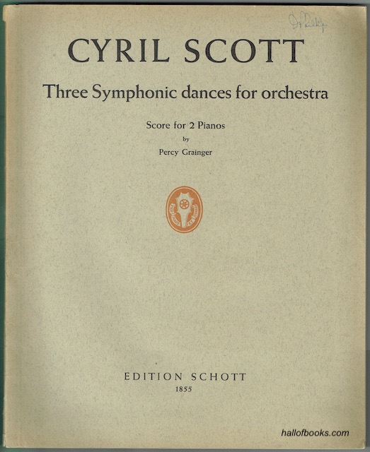 Image for Three Symphonic Dances For Orchestra: Score For Two Pianos By Percy Grainger