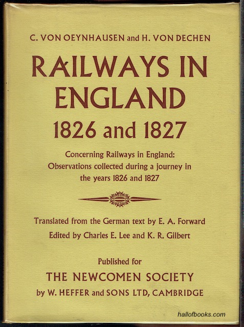 Image for Railways In England 1826-1827