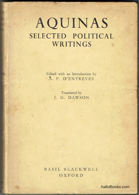 Image for Aquinas: Selected Political Writings