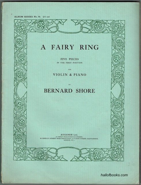 Image for A Fairy Ring: Five Pieces In The First Position For Violin & Piano