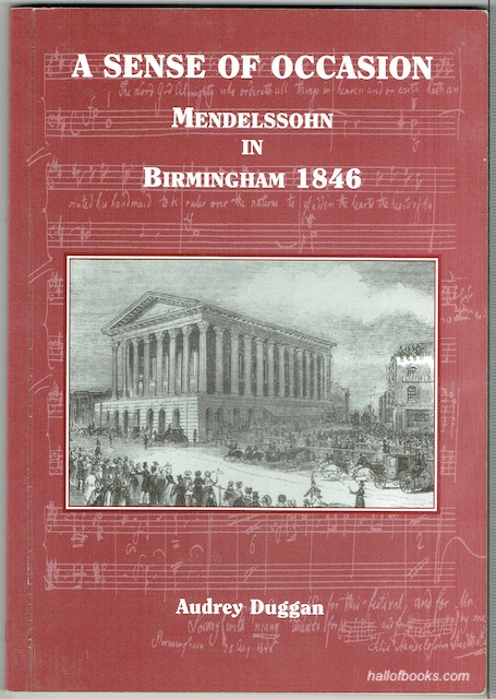 Image for A Sense Of Occasion: Mendelssohn In Birmingham 1846 (signed)