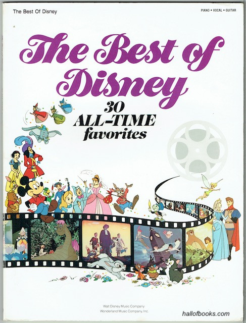 Image for The Best Of Walt Disney: 30 All-Time Favourites. Piano/Vocal/Guitar