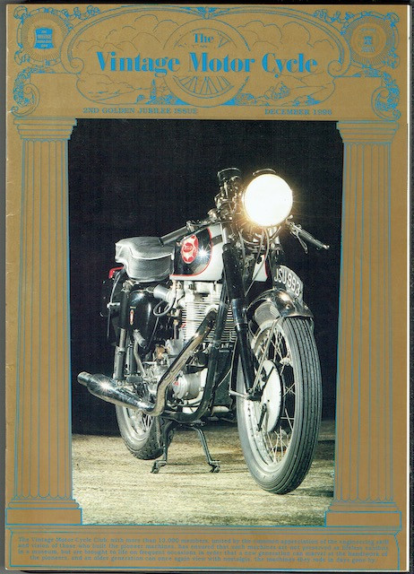 Image for Vintage Motor Cycle:  Second Golden Jubilee Issue, December 1996