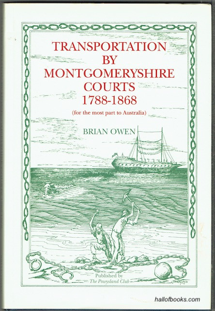 Image for Transportation By Montgomeryshire Courts, 1788-1868