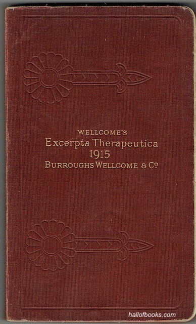 Image for Wellcome's Excerpta Therapeutica