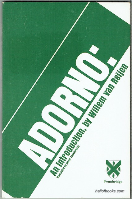 Image for Adorno: An Introduction
