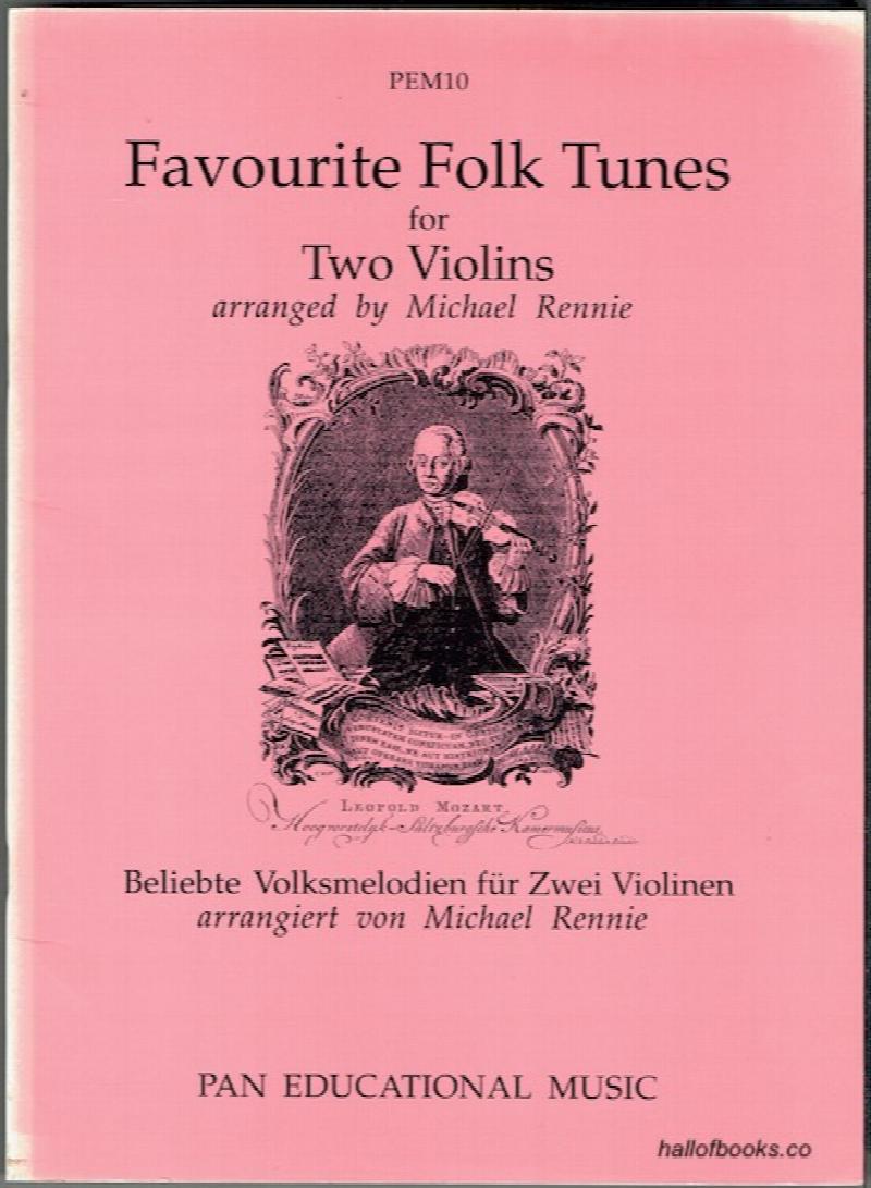 Image for Favourite Folk Tunes For Two Violins