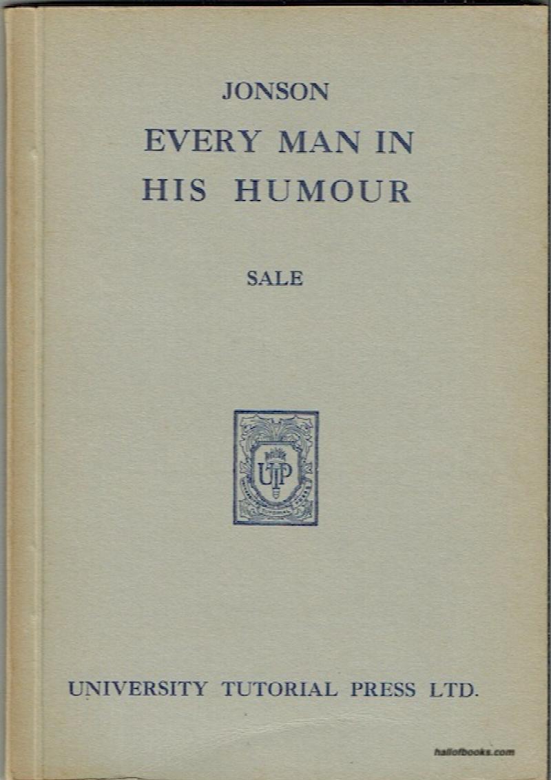 Image for Every Man In His Humour