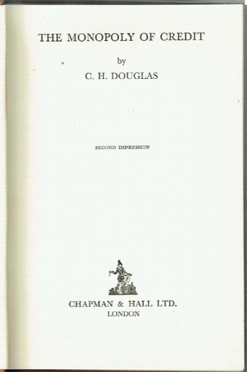 Image for The Monopoly Of Credit