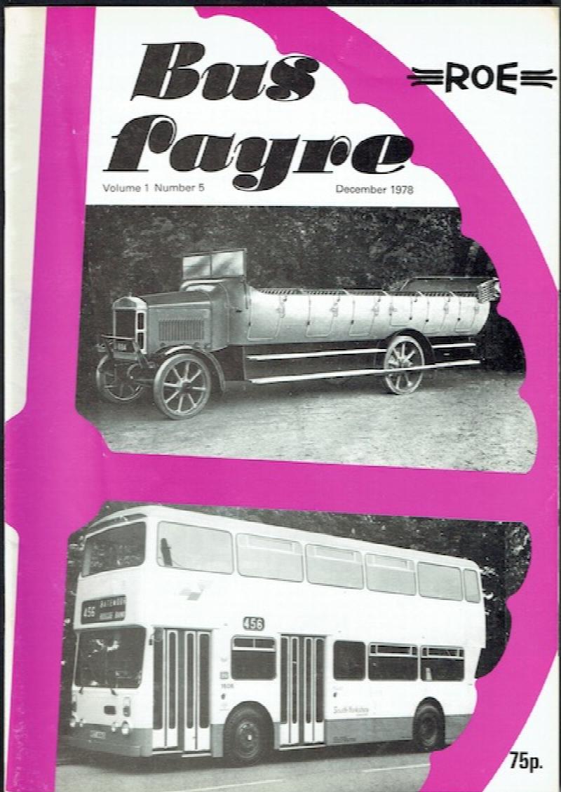 Image for Bus Fayre Volume 1, Number 5: December 1978