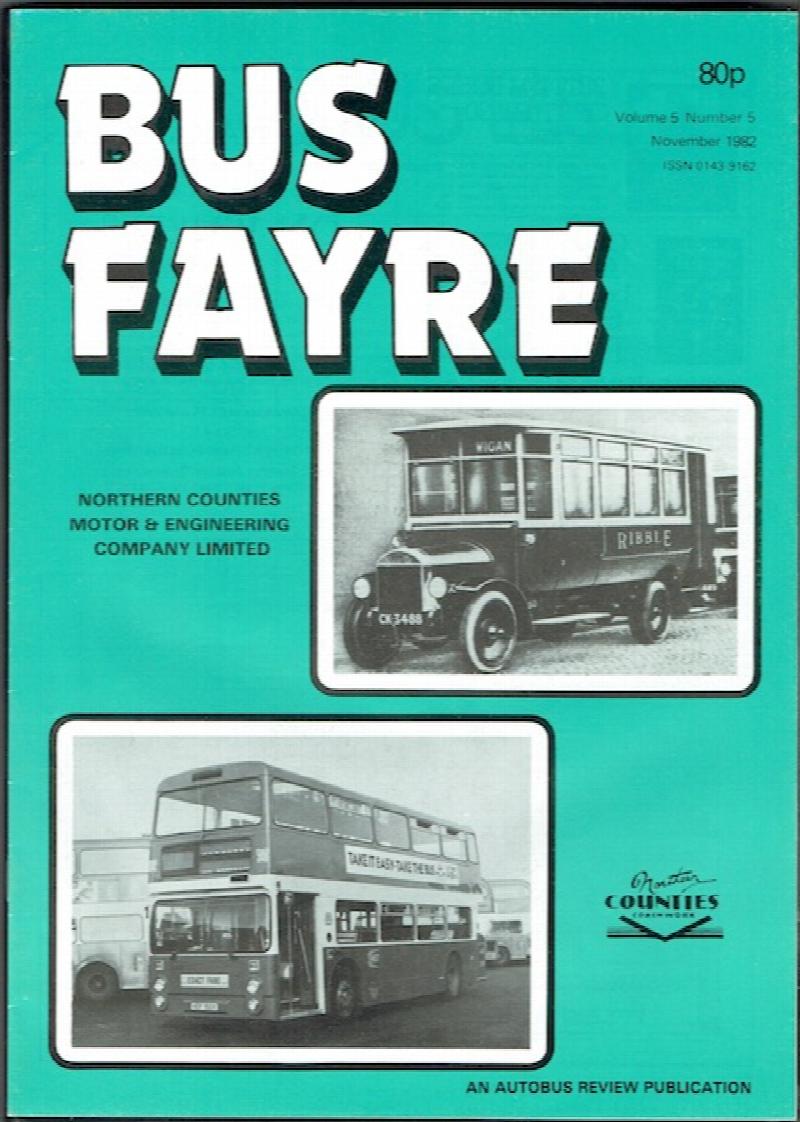 Image for Bus Fayre Volume 5, Number 5: November 1982