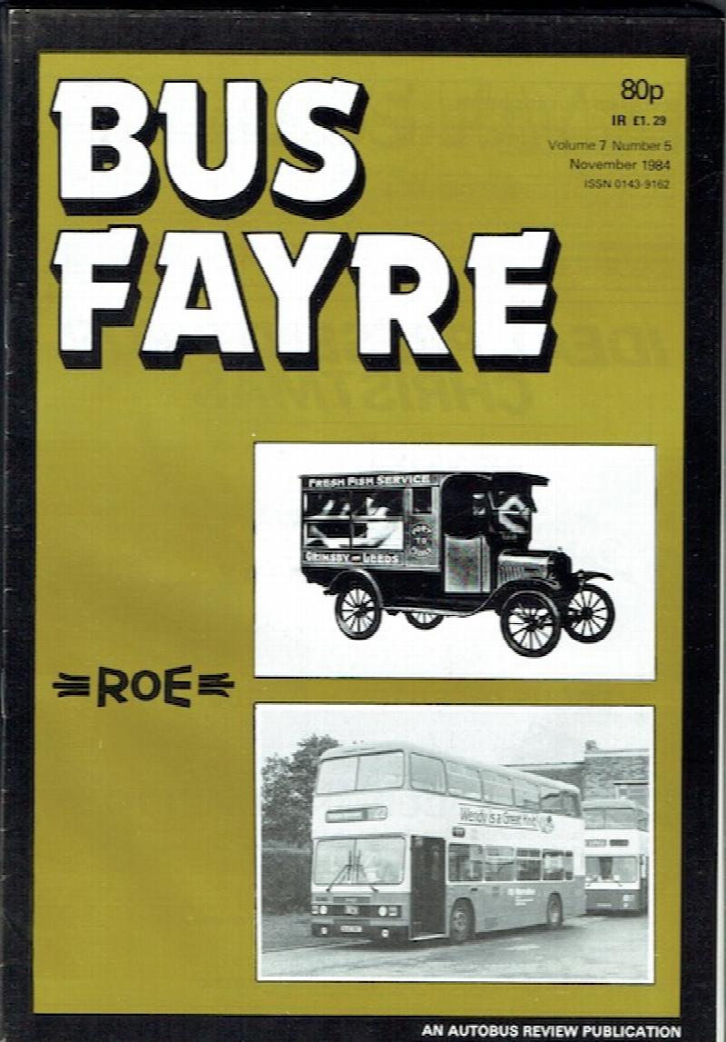 Image for Bus Fayre Volume 7, Number 5: November 1984