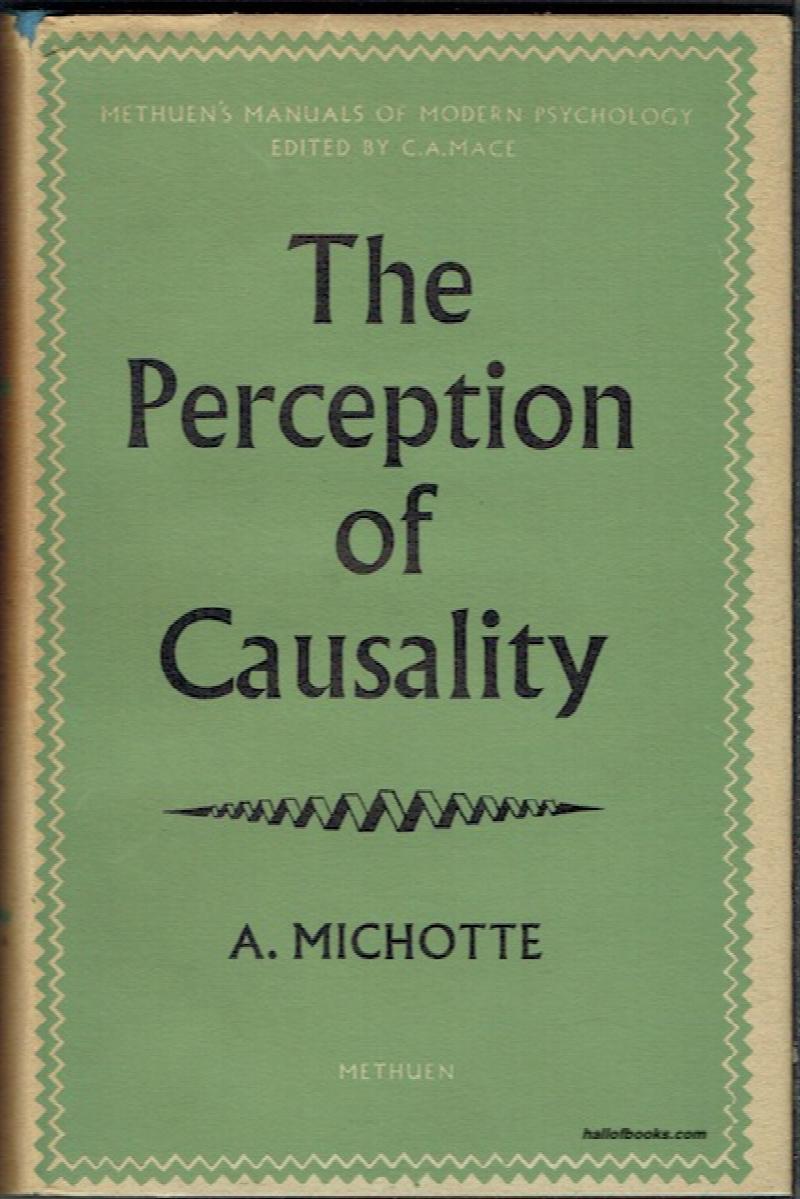 Image for The Perception Of Causality