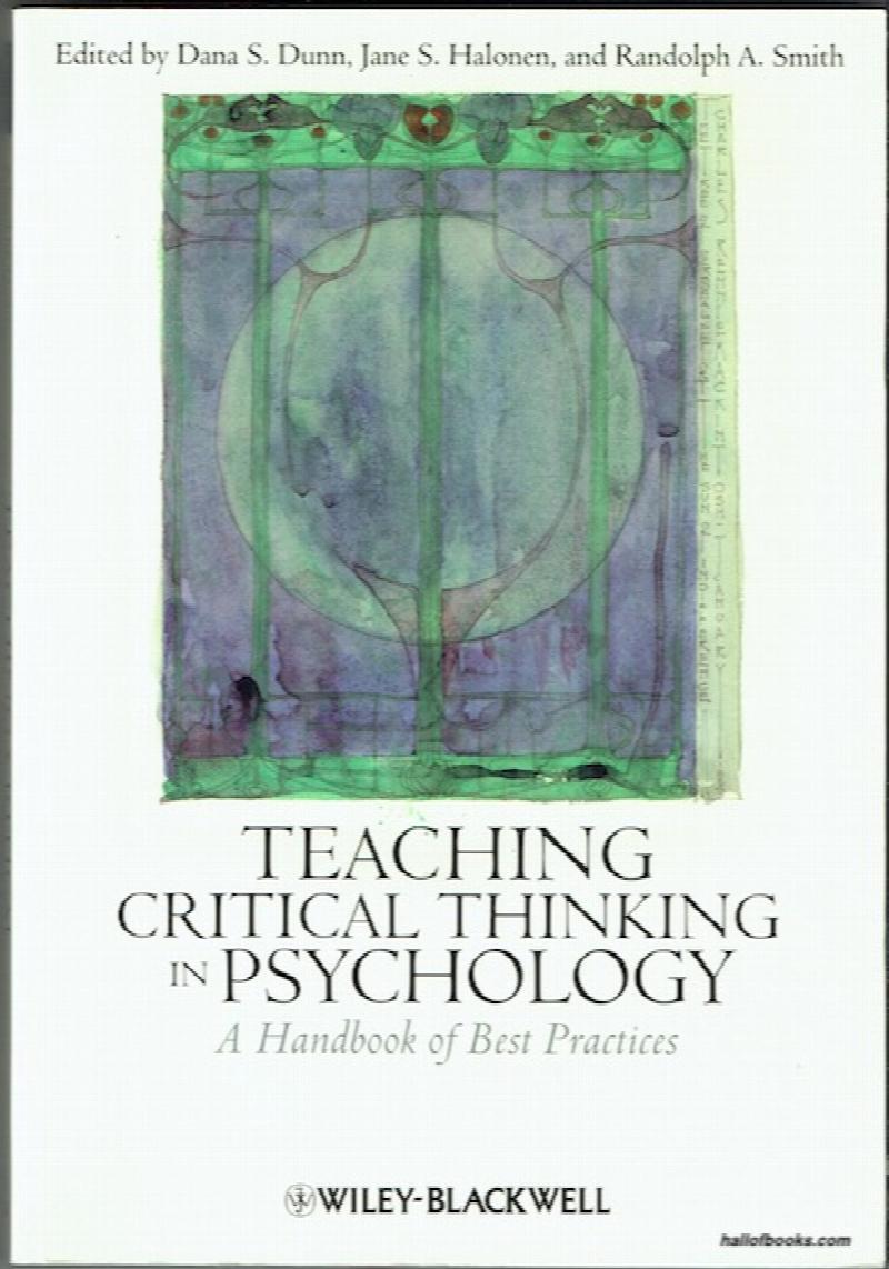 Image for Teaching Critical Thinking In Psychology: A Handbook Of Best Practice