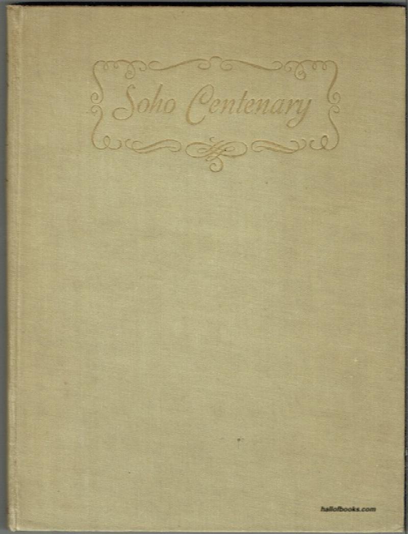 Image for Soho Centenary: A Gift From Artists, Writers And Musicians To The Soho Hospital For Women