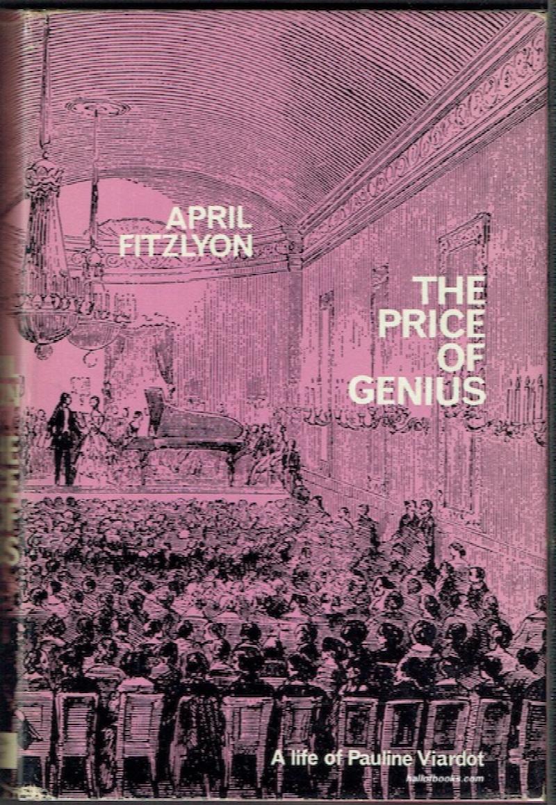 Image for The Price Of Genius: A Life Of Pauline Viardot