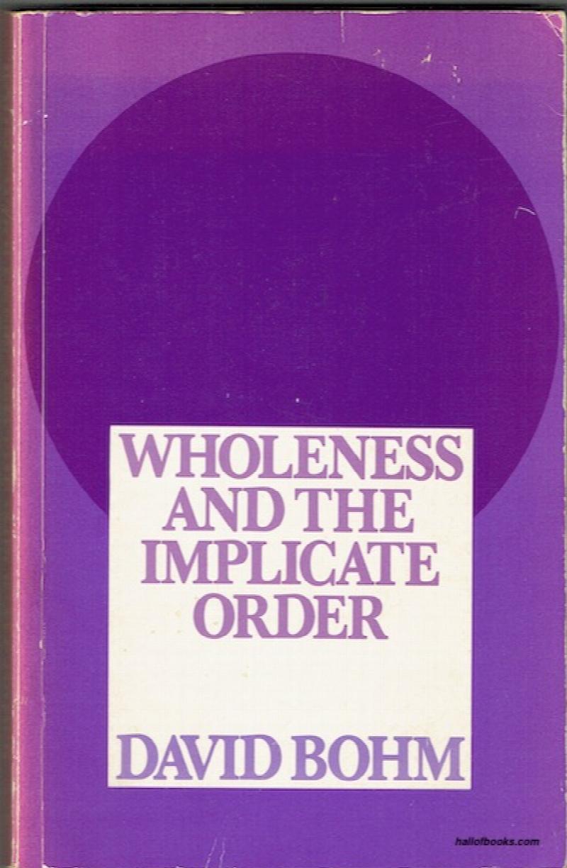 Image for Wholeness And The Implicate Order