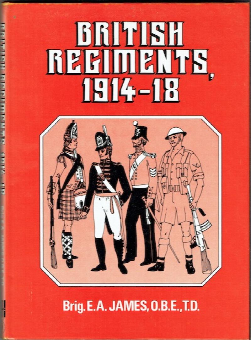 Image for British Regiments, 1914-18