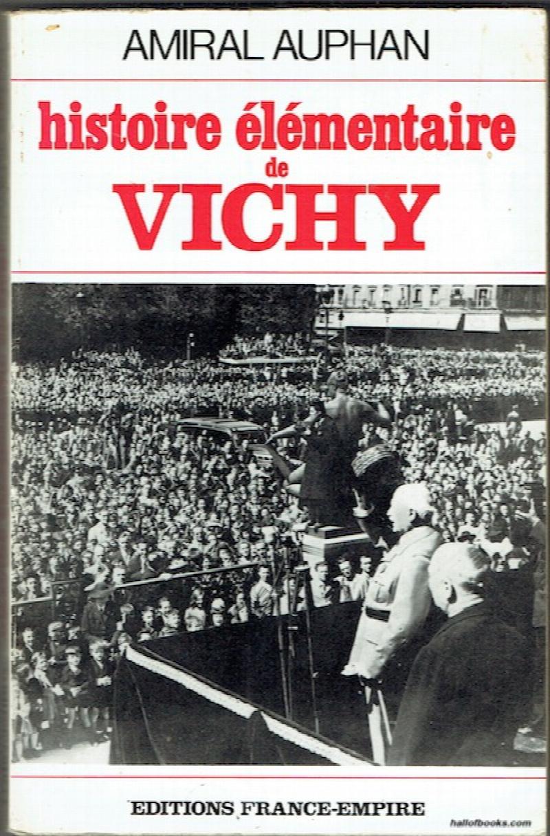 Image for Histoire Elementaire De Vichy