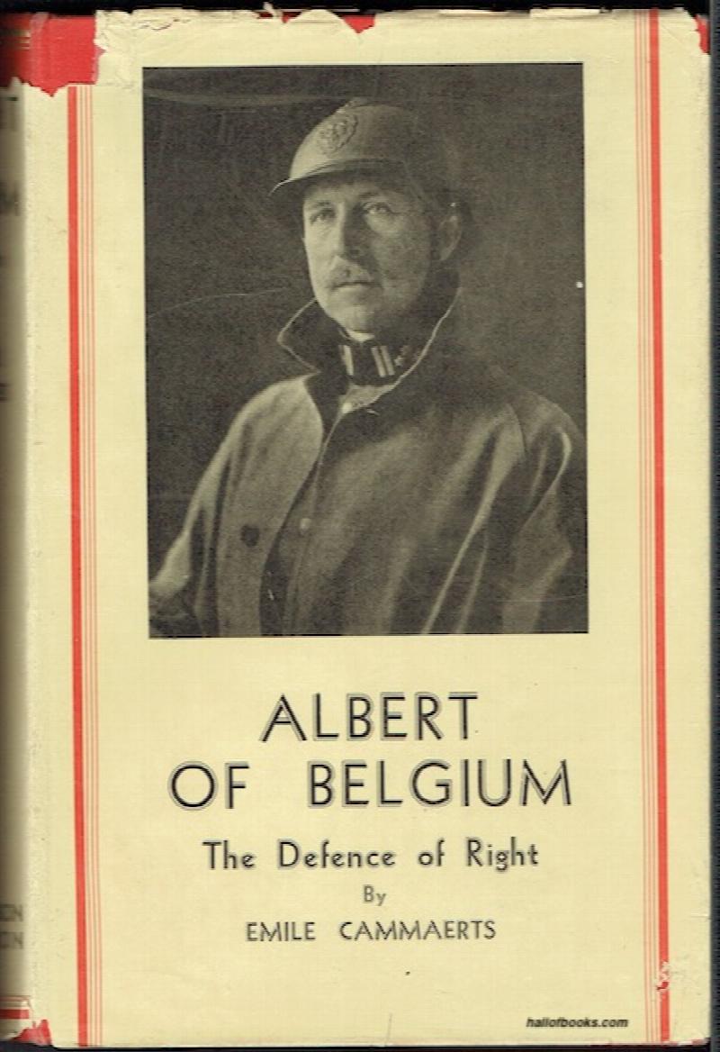 Image for Albert Of Belgium: Defender Of Right