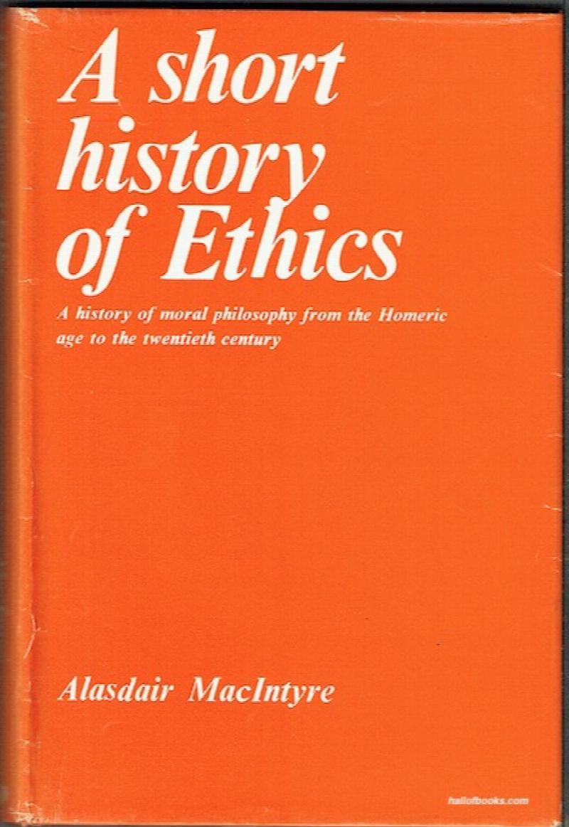 Image for A Short History Of Ethics