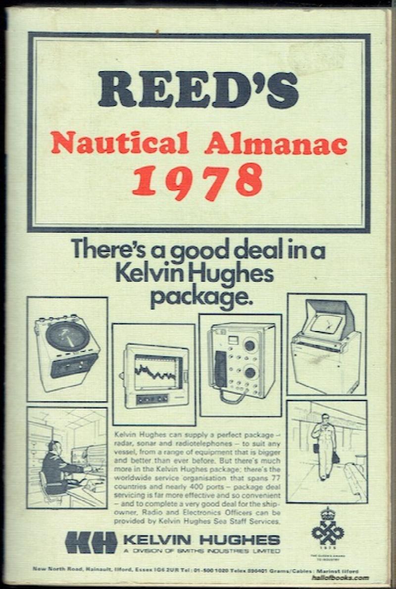 Image for Reed's Nautical Almanac And Tide Tables For 1978