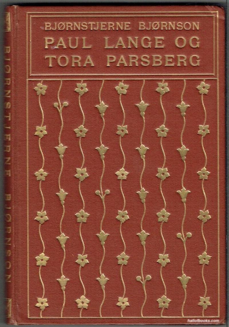 Image for Paul Lange Og Tora Parsberg