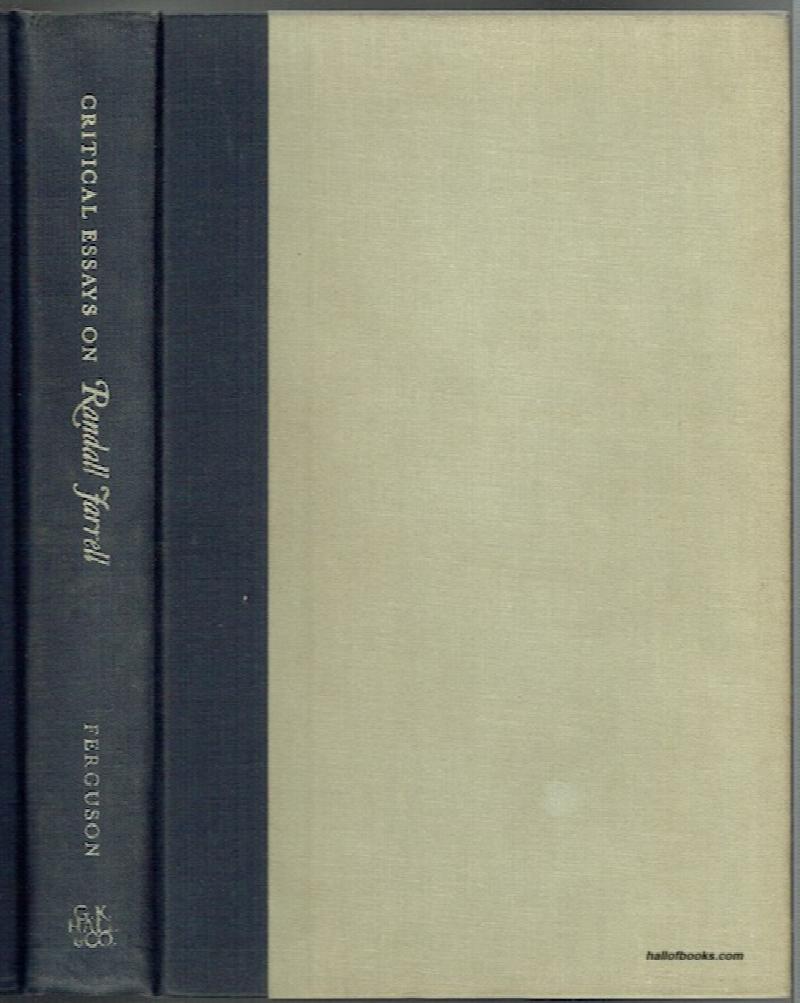 Image for Critical Essays On Randall Jarrell (Signed by John Updike, Philip Booth and Karl Shapiro)
