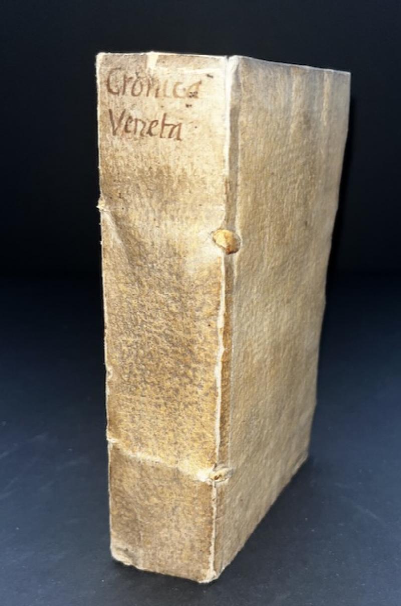 Image for Cronica veneta, overo Succinto racconto di tutte le cose piu cospicue, & antiche della citta di Venetia. E con diligenza, e verità si descrive l'origine dei primi habitanti, usanze antiche, habiti, fabriche, chiese, monasterij, ospitali, clero, e sua origine, pitture, sculture, pittori, e scultori, corpi santi, e reliquie, officij, magistrati, prencipi, e vite loro, cerimonie diverse, patriarchi d'Aquileia, Grado, e Venetia. Avvenimenti notabili, senatori famosi, numero e qualità di persone, & altre cose memorabili.Di D. Pietro Antonio Pacifico prete veneto, pievano di Santa Maria di Ceruarese. Consacrata al merito impareggiabile dell'illustriss. sig. Giouanni Picini veneto cittadino originario.