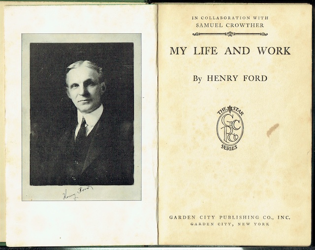 My Life and Work