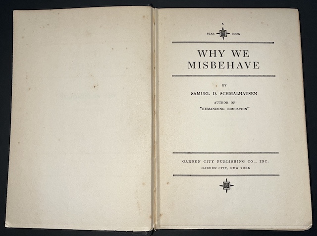 Why We Misbehave
