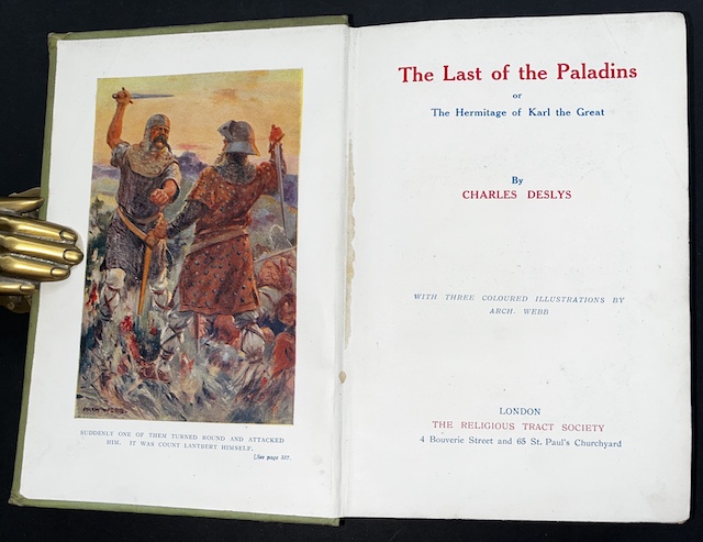 The Last Of The Paladins Or The Hermitage Of Karl The Great
