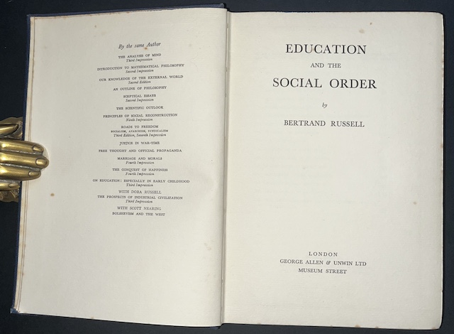 Education And The Social Order