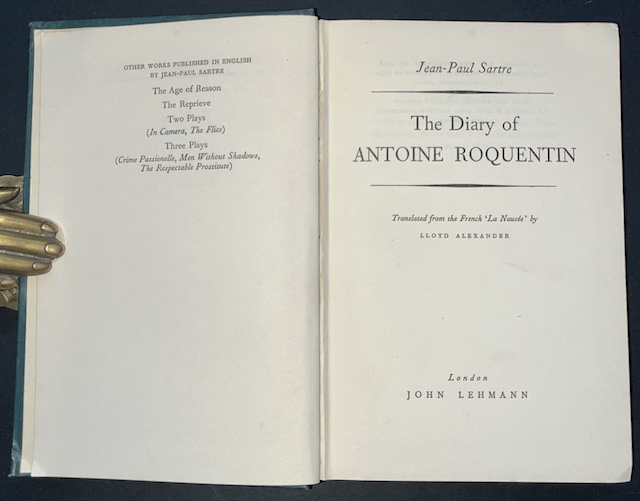 The Diary Of Antoine Roquentin
